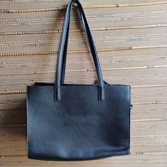 Marc Jacobs Black Leather Work Grind Tote Bag EUC - Picture 14 of 16